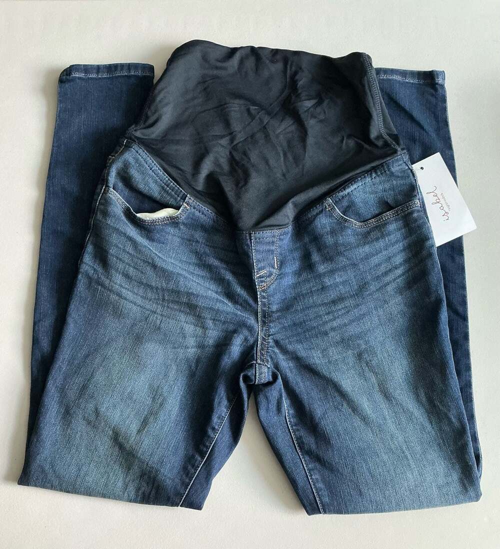 Isabel Maternity by Ingrid + Isabel Dark Wash Skinny Maternity Jeans